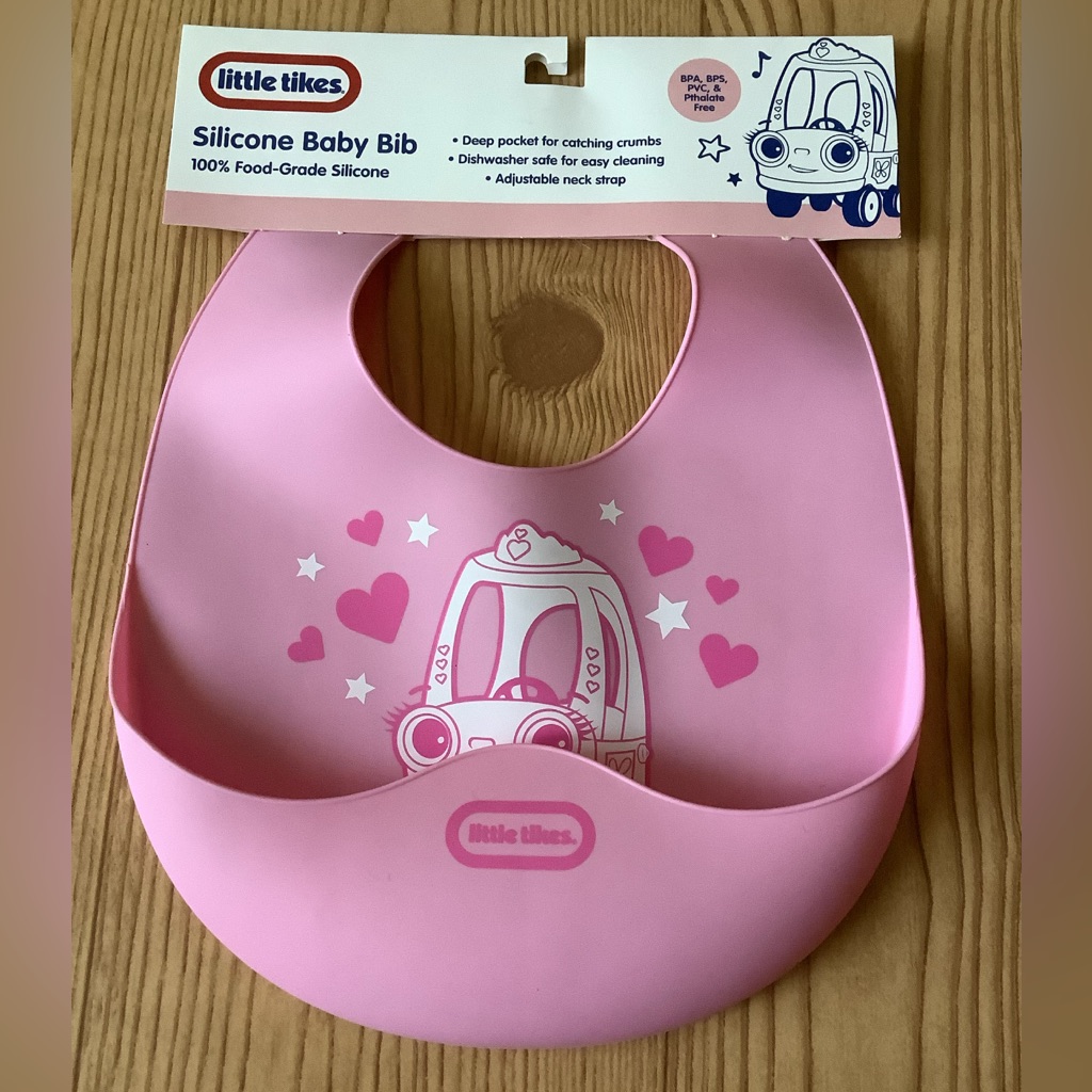 Nwt Little Tikes Baby Bib Pink